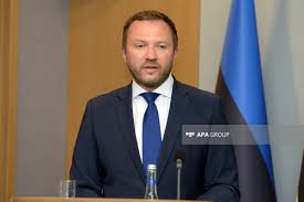 Le ministre estonien des Affaires étrangères, Margus Tsahkna