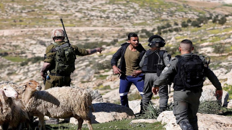  Les colons attaquent les bergers palestiniens à Masafer Yatta  