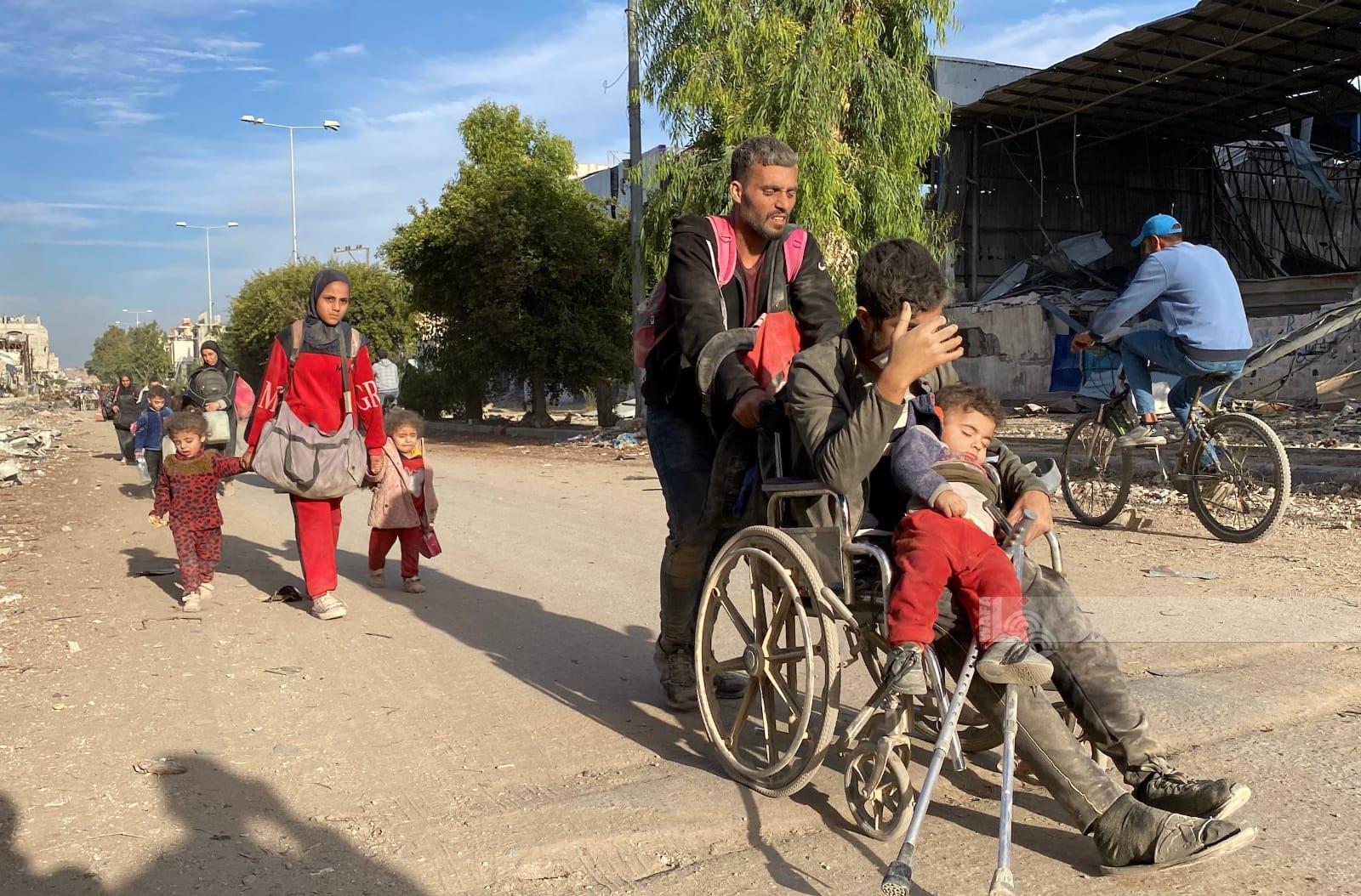 L'occupation déplace de force les citoyens de nouvelles zones de la ville de Gaza