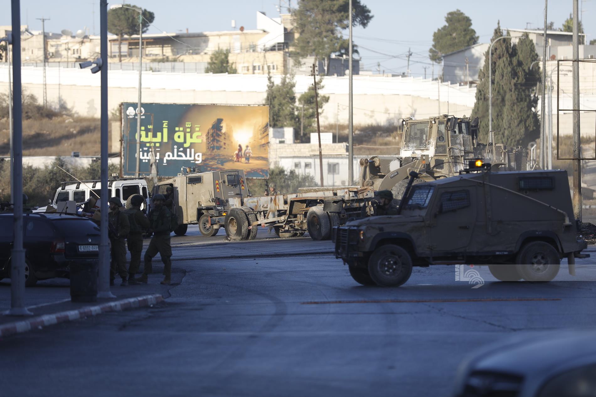 Des palestiniens blessés et prise d'assaut des villes en Cisjordanie occuppée 