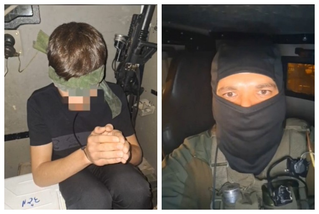 Un soldat israélien publie une vidéo de l'agression et de la détention d'un mineur palestinien à Qalqilya