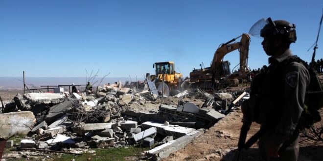 Une nouvelle démolition d’une maison palestinienne près de Bethléem 