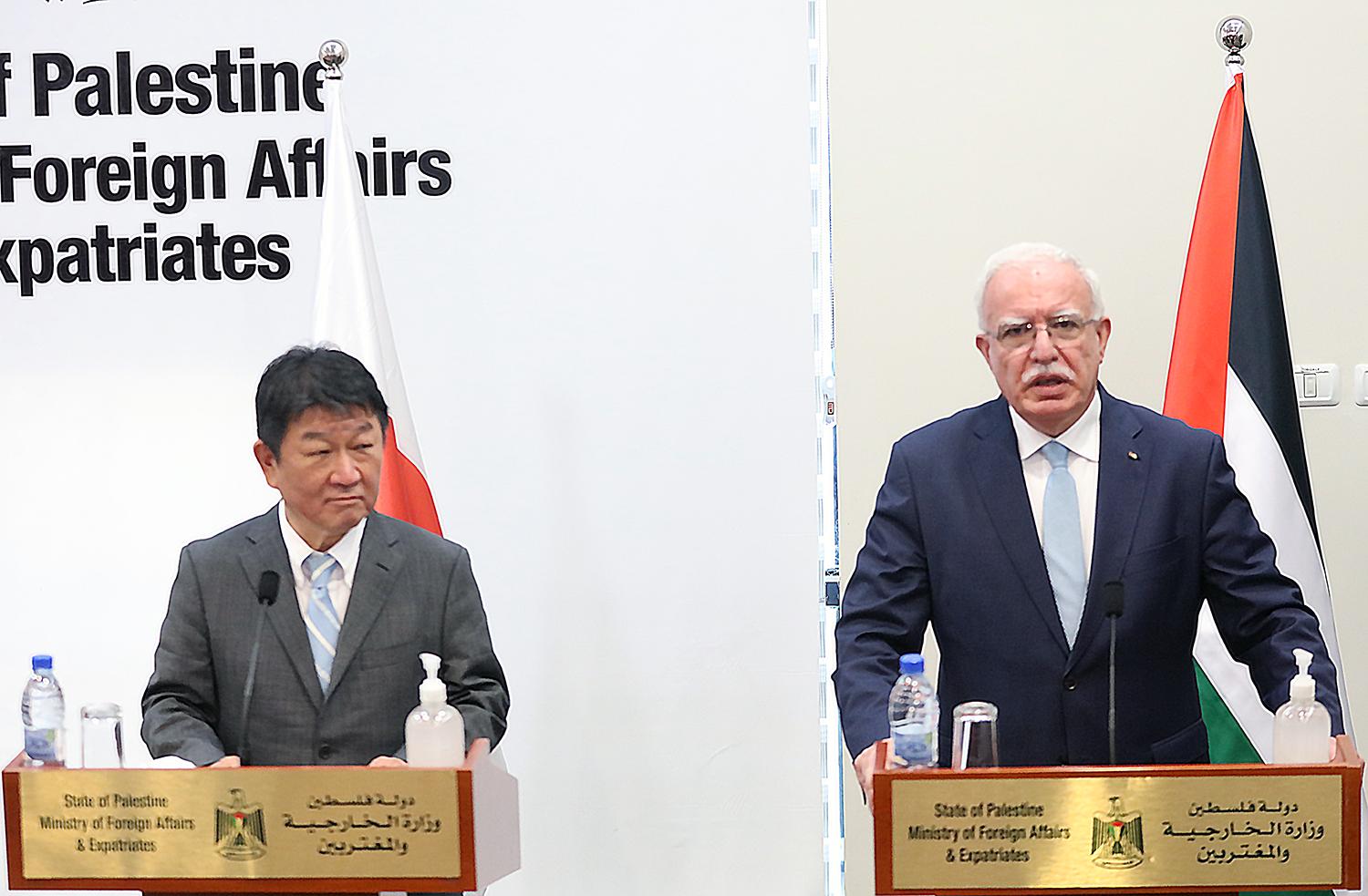 Al-Maliki exhorte le Japon à reconnaitre l’Etat de Palestine