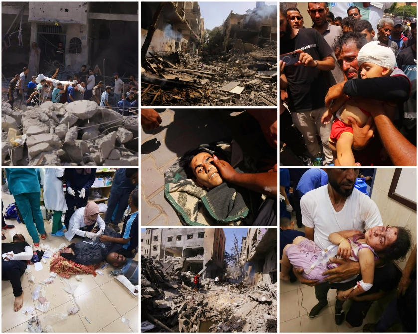 Génocide à Gaza en 247 jours : des victimes dans les bombardements israéliens incessants