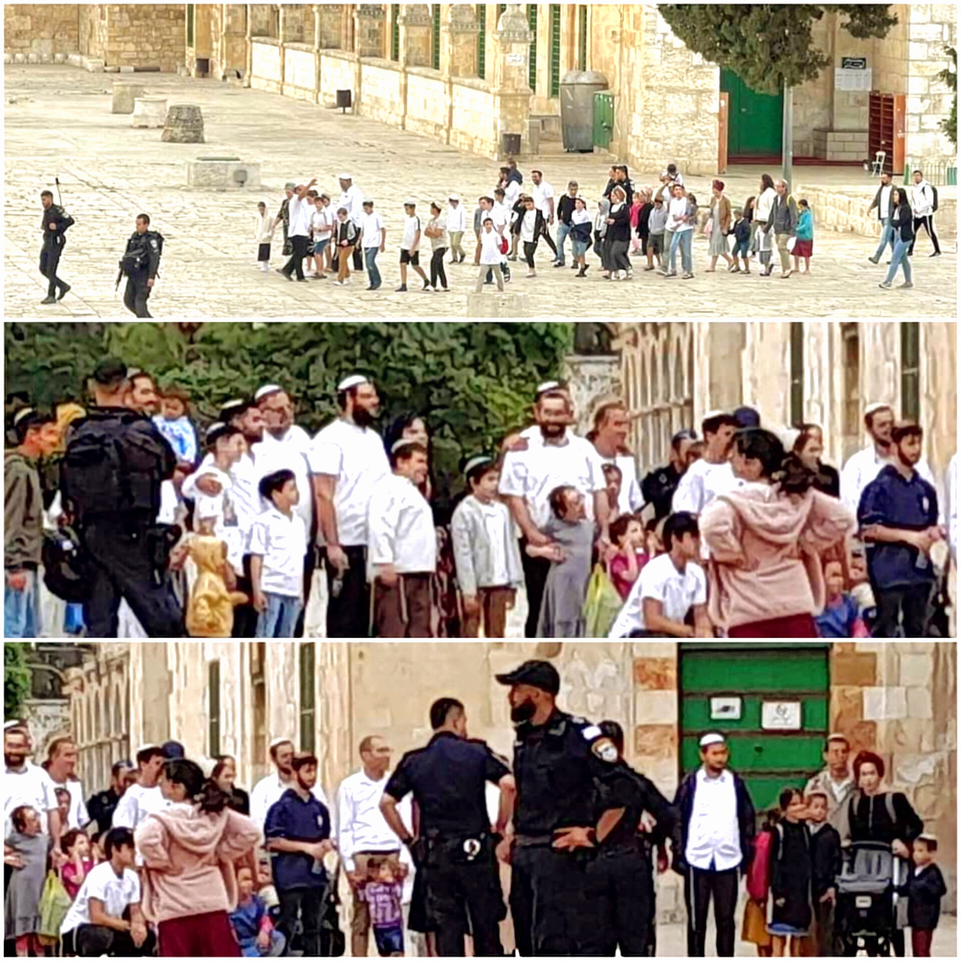 Pour le deuxième jour, incursions massives de colons israéliens dans la mosquée Al-Aqsa
