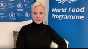  La directrice exécutive du Programme alimentaire mondial (PAM), Cindy McCain,