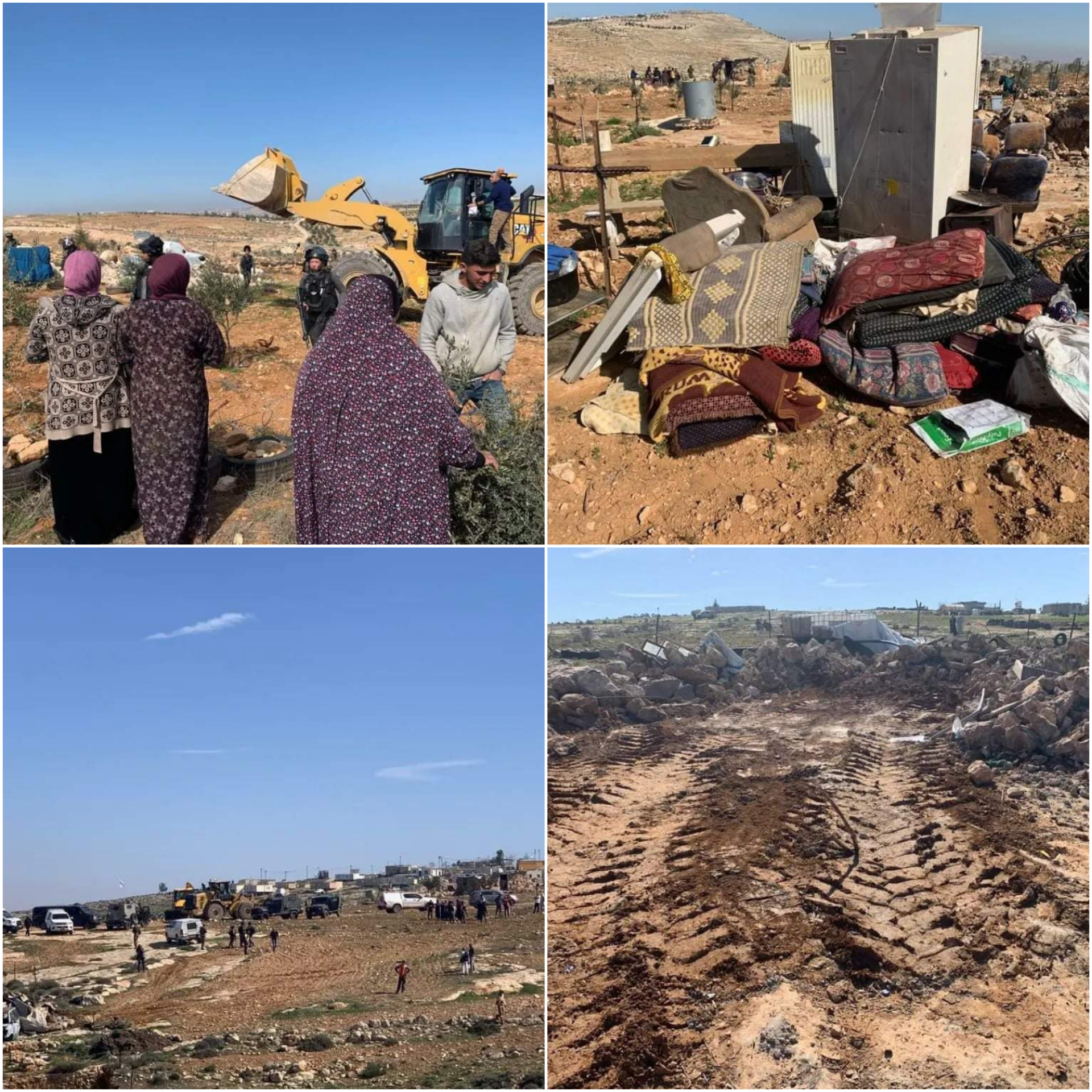 Les forces d’occupation démolissent quatre nouvelles habitations à Hébron