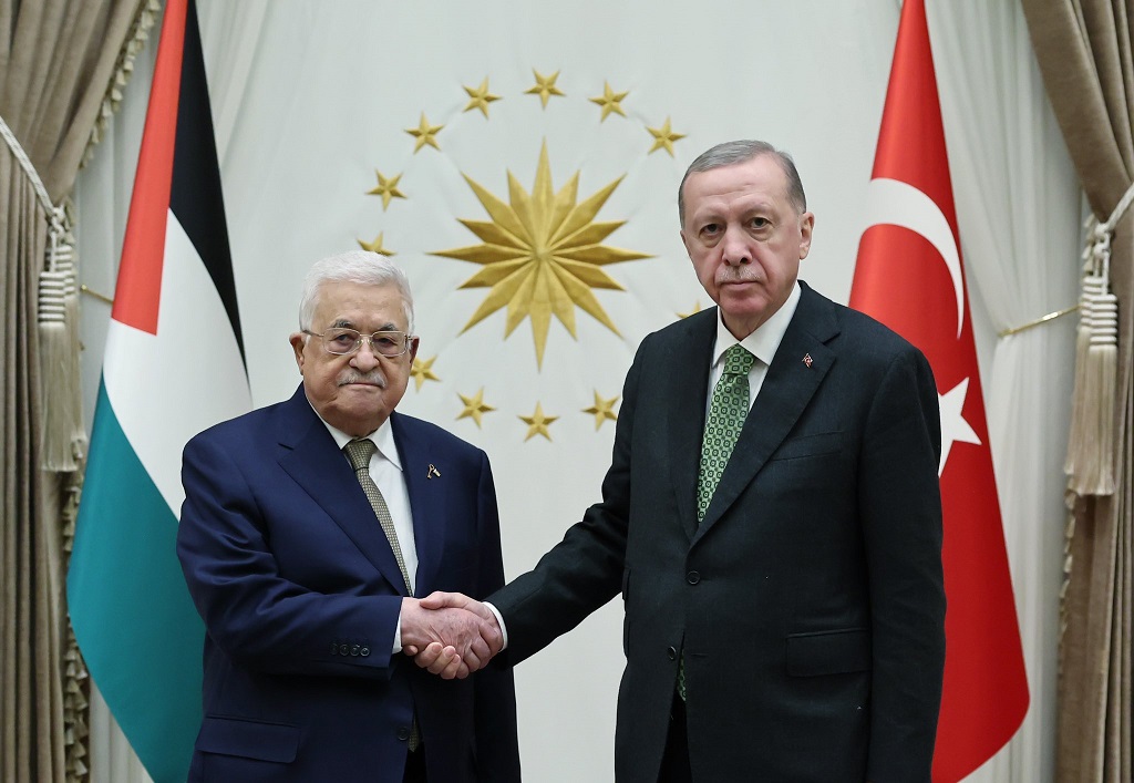 Le Président rencontre son homologue turc