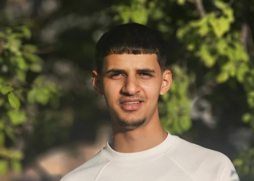 Le martyr Yousef Walid Abdullah Sheikh Ibrahim, 20 ans,