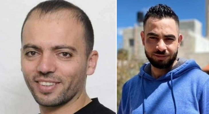 En protestation de leur détention administrative, les détenus Raed Rayan et Khalil Awawda poursuivent leur grève de la faim