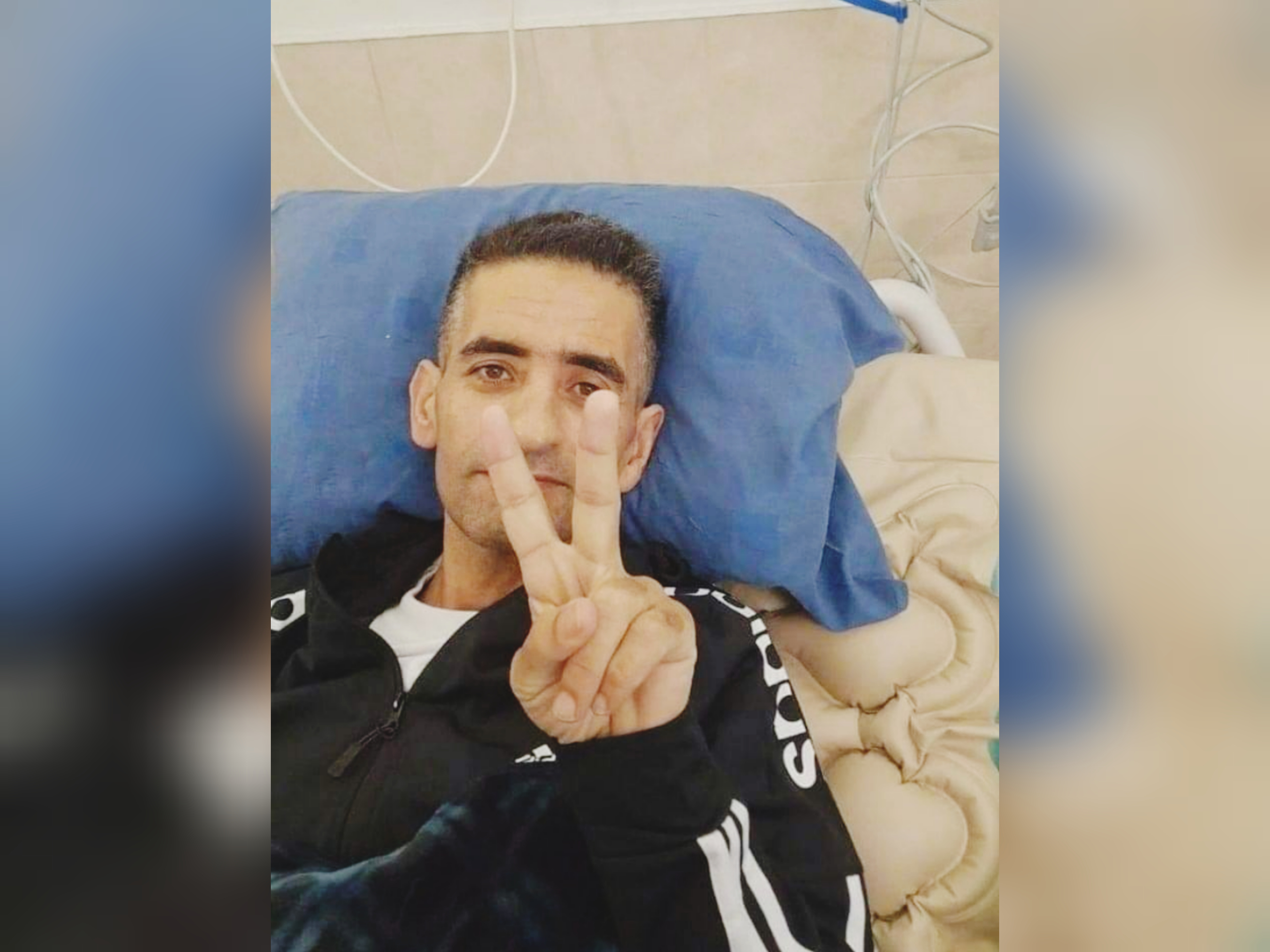 12 jours après avoir mis fin à sa grève de la faim , Hisham Abu Hawwash contracte COVID-19