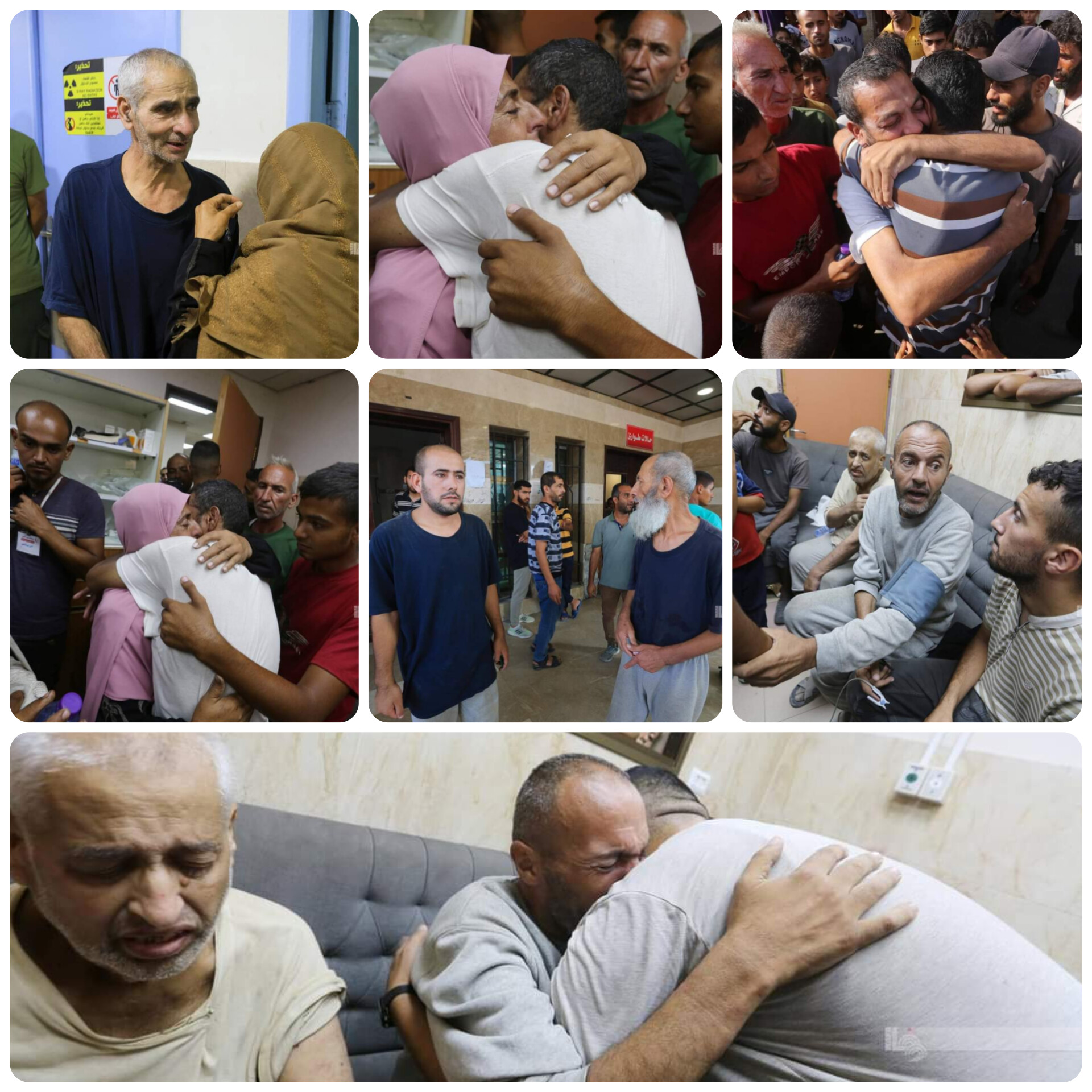 50 détenus de Gaza libérés par Israël montrent des signes de torture et de mauvais traitements