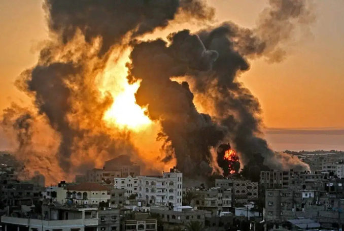  Les avions de l’occupation renouvellent le pilonnage sur la bande de Gaza  