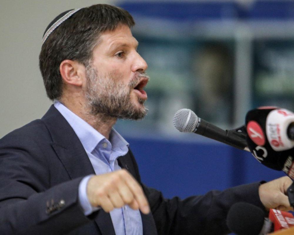 Smotrich continue de faire avancer son projet de contrôle de la Cisjordanie : « La mission de ma vie est de contrecarrer la création d’un État palestinien. »