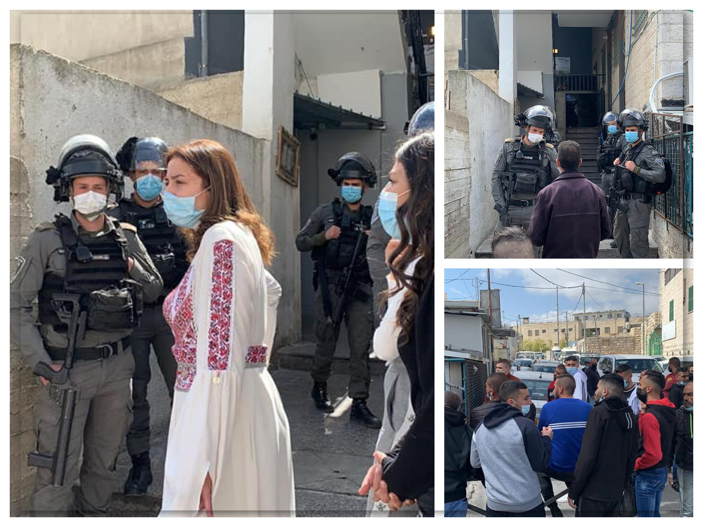 La police d’occupation capture deux femmes et réprime une activité pour les femmes