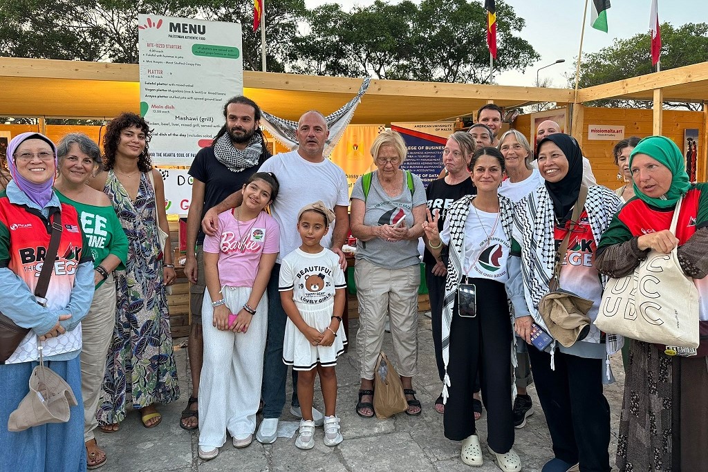 L’ambassade palestinienne à Malte accueille le navire  « Briser le Siege » en direction de la bande de Gaza