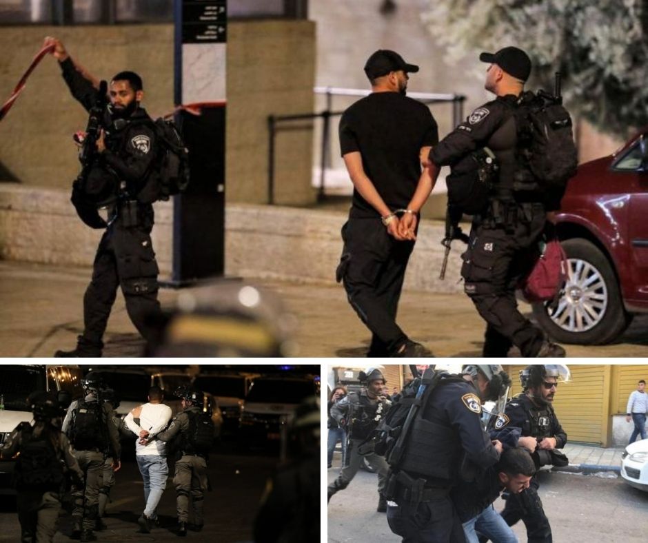 115 citoyens raflés de la Cisjordanie 
