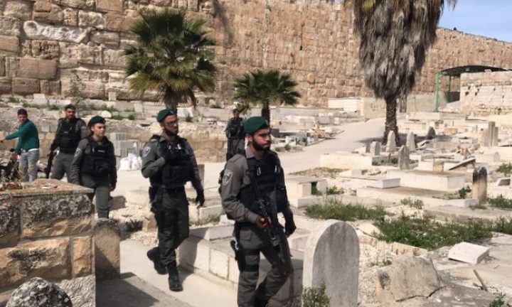 Des dizaines de colons prennent d’assaut le site archéologique de Sabastiya  