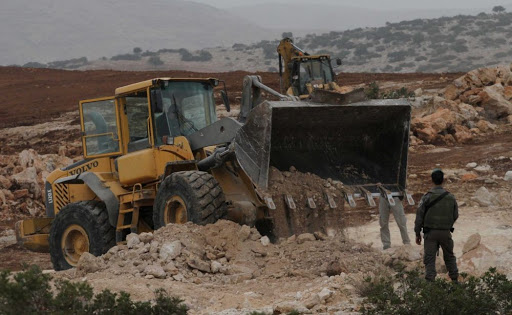 L’occupation ravage des terres à Hébron