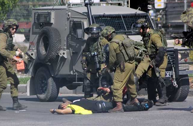  Qalqiliya : un mineur palestinien touché par balles de l’occupation  