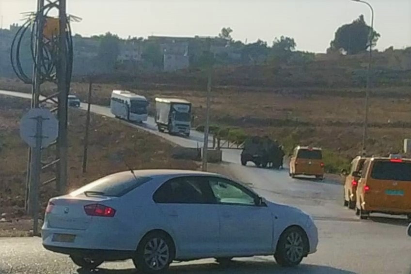Les forces d’occupation israéliennes ferment les entrées de plusieurs villages près de Ramallah