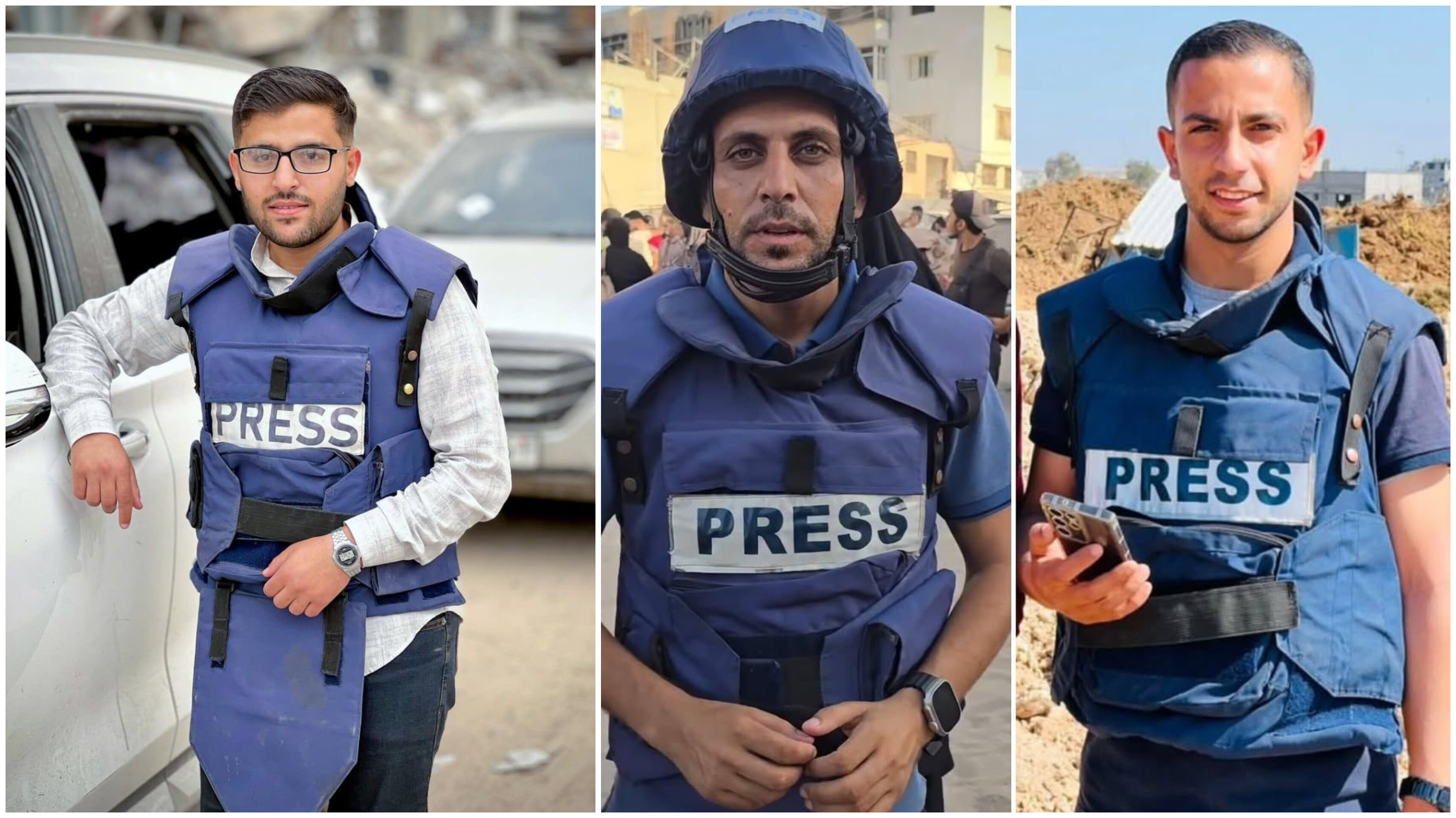  Les journalistes : Anas Al-Sharif et Mohammed Qreiqeh
