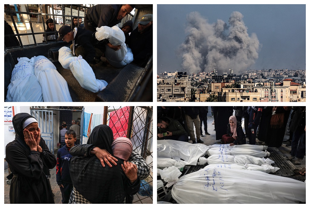 Génocide à Gaza en 168 jours : des dizaines de victimes dans les bombardements israéliens incessants