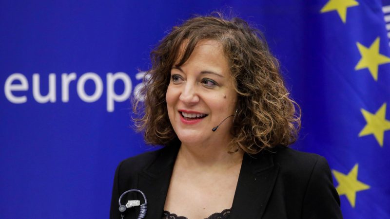 Iratxe García: L'UE a la responsabilité de protéger la viabilité de la solution à deux États