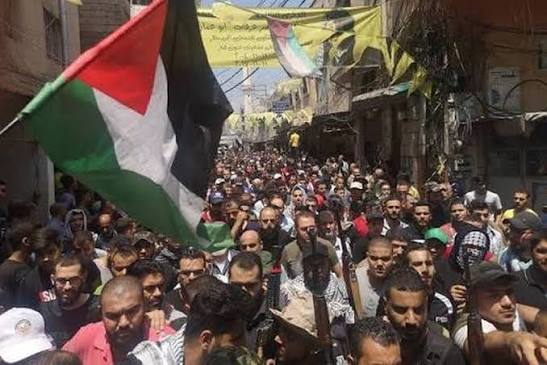 Liban : Sit-in de soutien à la légitimité nationale et au président Mahmoud Abbas dans les camps palestiniens