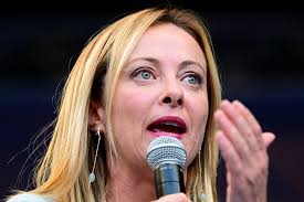 La Première ministre italienne, Giorgia Meloni