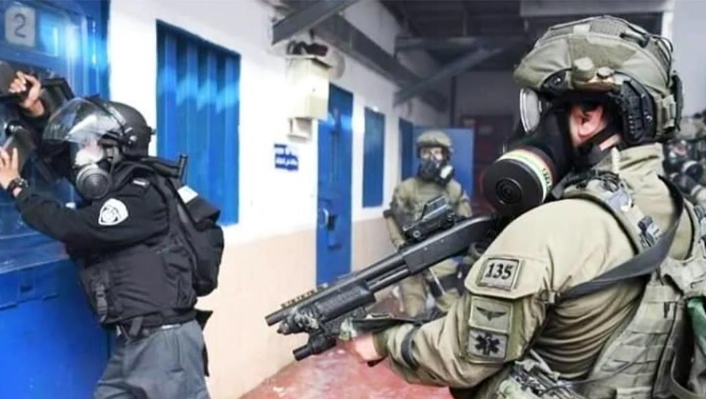 Les prisonniers palestiniens ciblés par les forces de répression israéliennes 