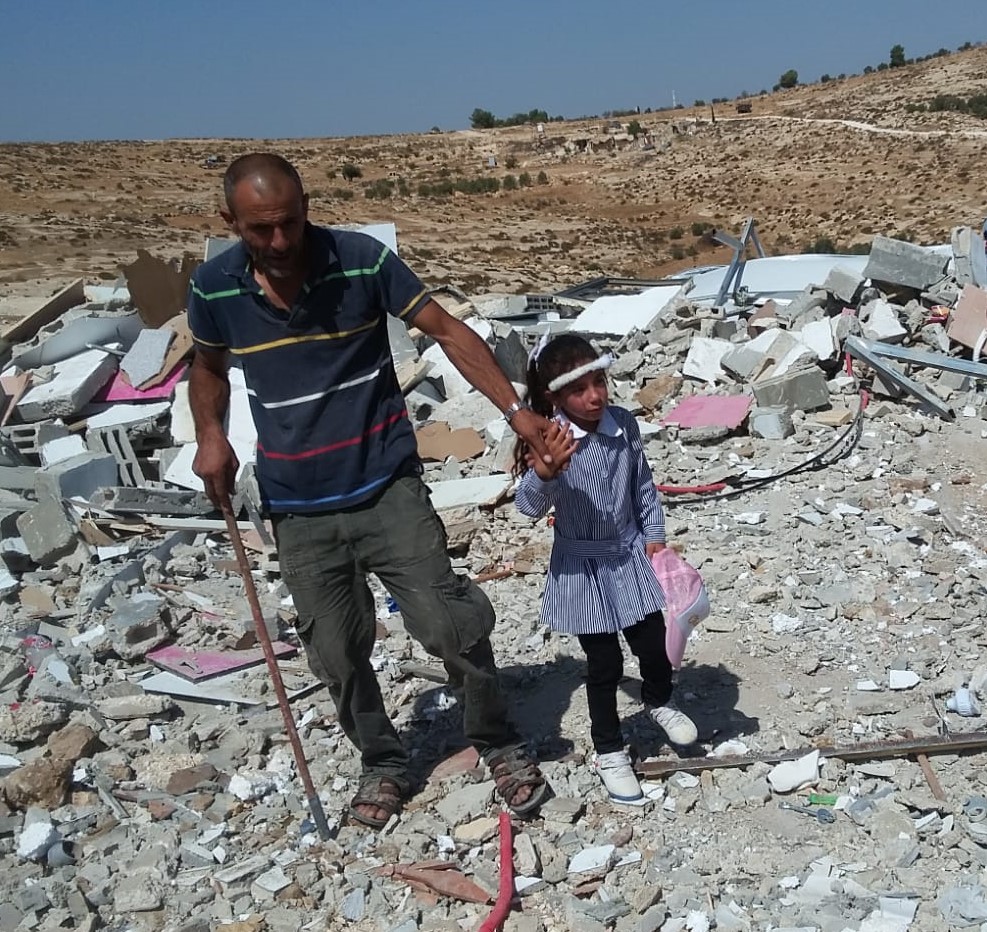 Enfants palestiniens sans abri 