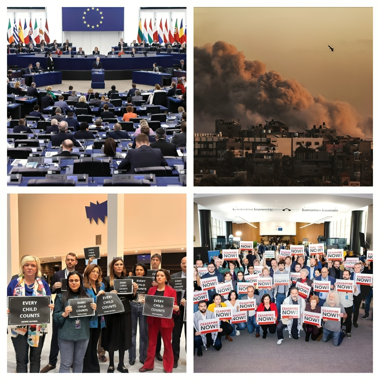 Le Parlement européen appelle à un « cessez-le-feu immédiat et permanent » à Gaza