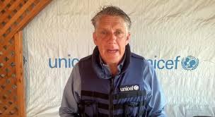 Le porte-parole de l'UNICEF, James Elder