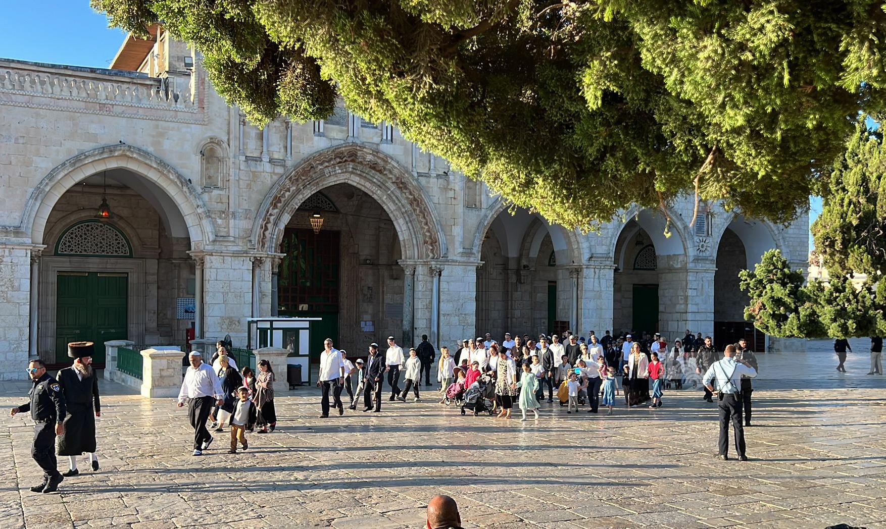 Le troisième lieu saint des musulmans profané par des dizaines de colons israéliens