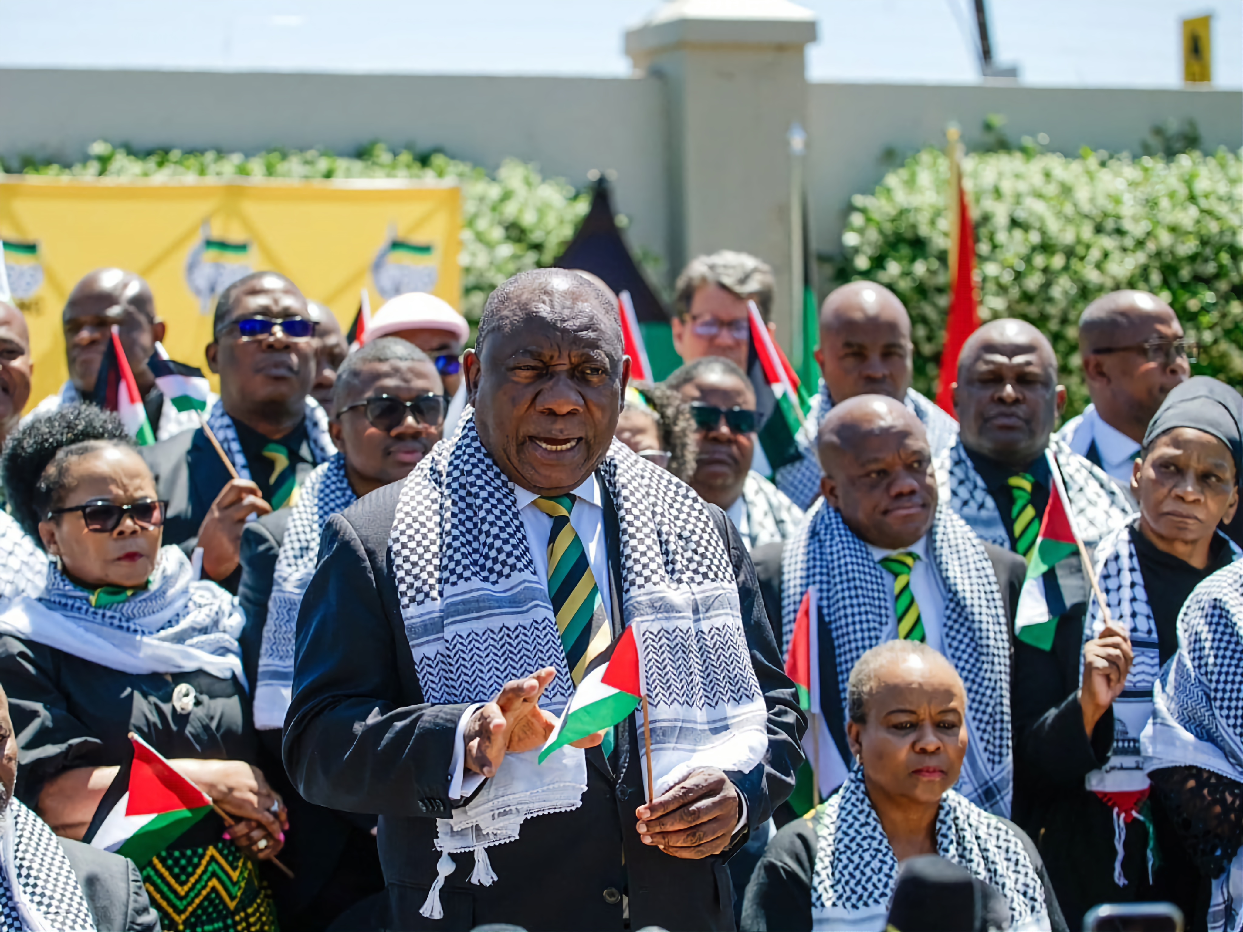 Président de l’Afrique du Sud: « Je suis fière alors que nous défendons la cause palestinienne »