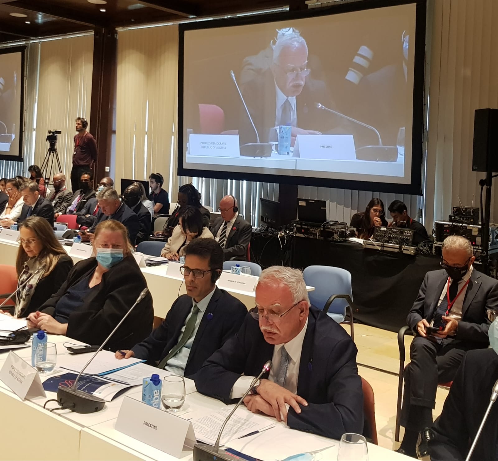 Maliki participe à la conférence internationale de haut niveau des Nations Unies sur les droits de l'homme, la société civile et la lutte contre le terrorisme en Espagne