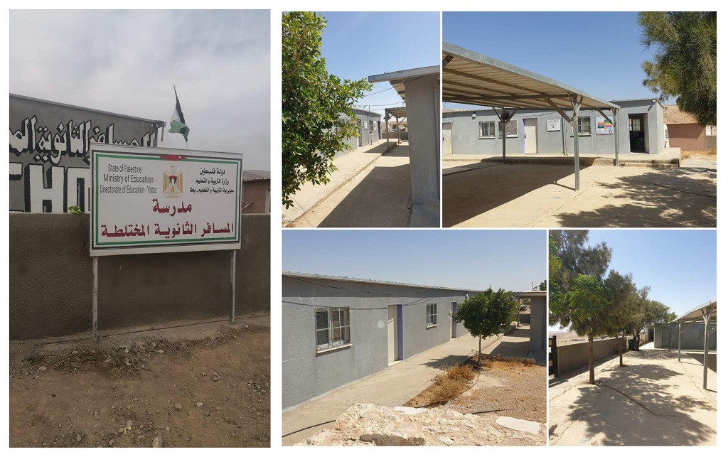 L'occupation menace de démolir une école à Masafer Yatta, au sud d'Hébron