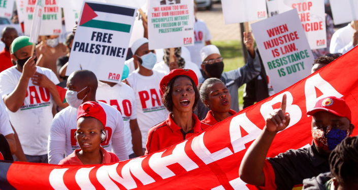 Les travailleurs portuaires de Durban refusent de décharger la cargaison d'un navire israélien pour soutenir la Palestine