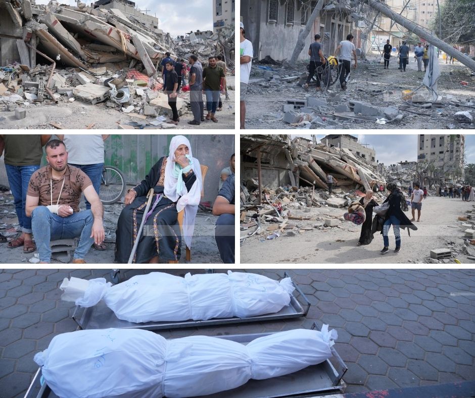 Gaza : martyrs et blessés lors de frappes israéliennes 
