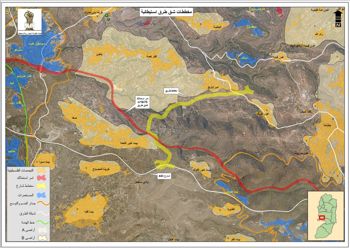 7 milliards de shekels pour l’expansion coloniale : les routes de la séparation en Cisjordanie
