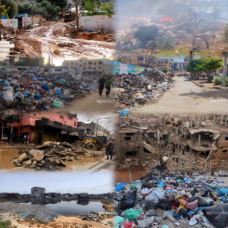 PCBS et l'Autorité de l'Environnement: L'agression israélienne a fait de Gaza un environnement inviable