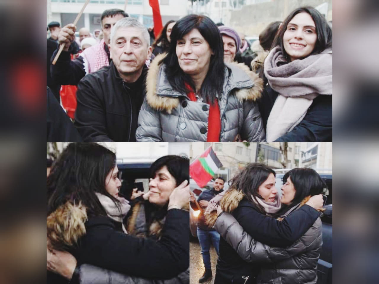 Efforts juridiques et institutionnels pour la libération de la prisonnière Khaleda Jarrar de faire ses adieux à sa fille 