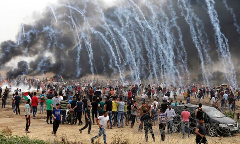 Des affrontements ont éclaté entre les forces israéliennes et des palestiniens en Cisjordanie