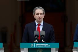 Le vice-Premier ministre irlandais Simon Harris 