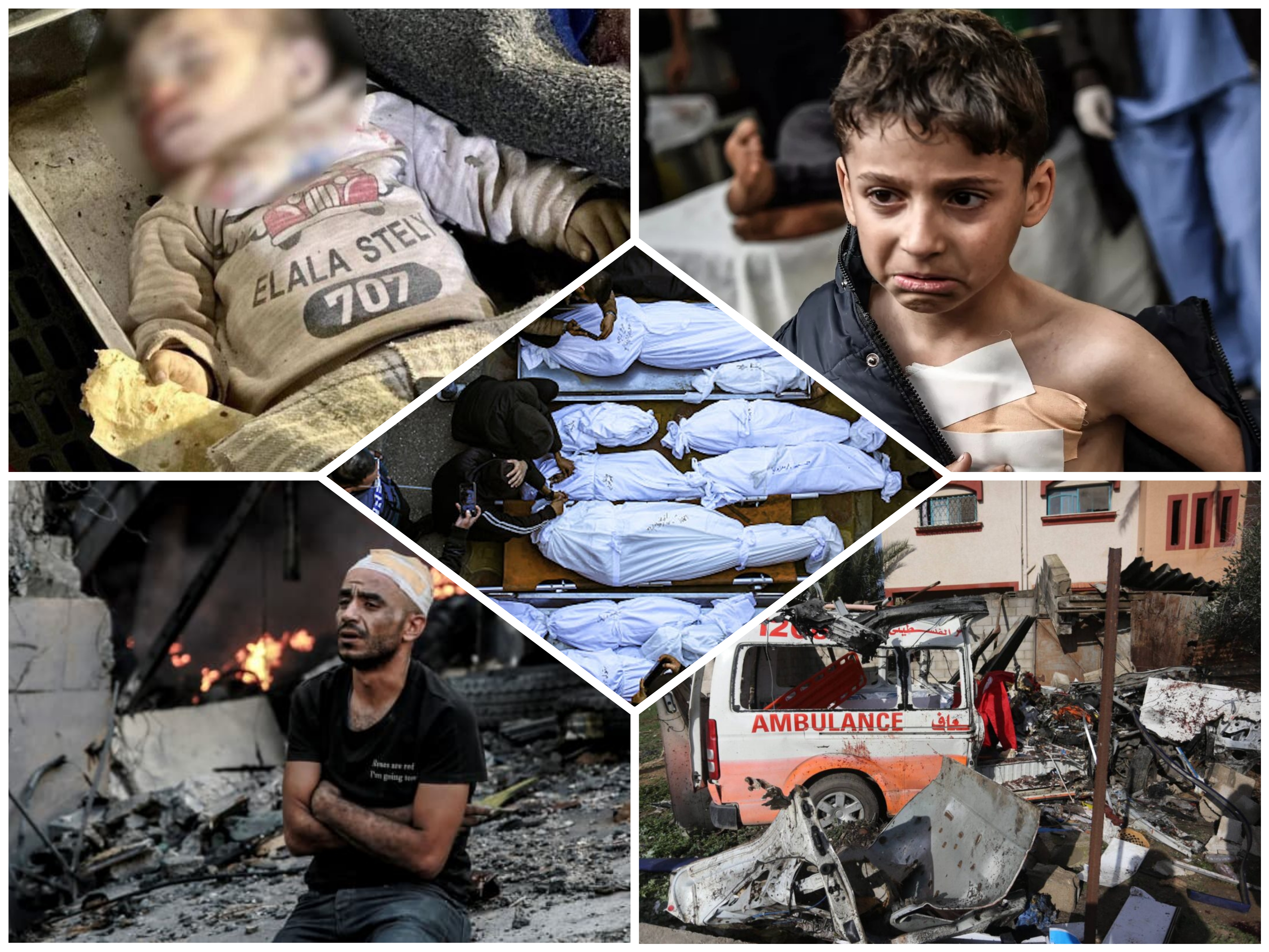 Israël a commis 19 massacres contre des familles à Gaza au cours des dernières 24 heures