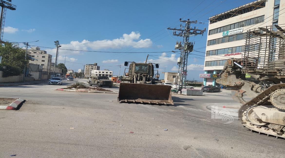 Des destructions massives des infrastructures et des biens des citoyens pendant l'agression continue de l'occupation contre les camps de Tulkarem et Nour Shams