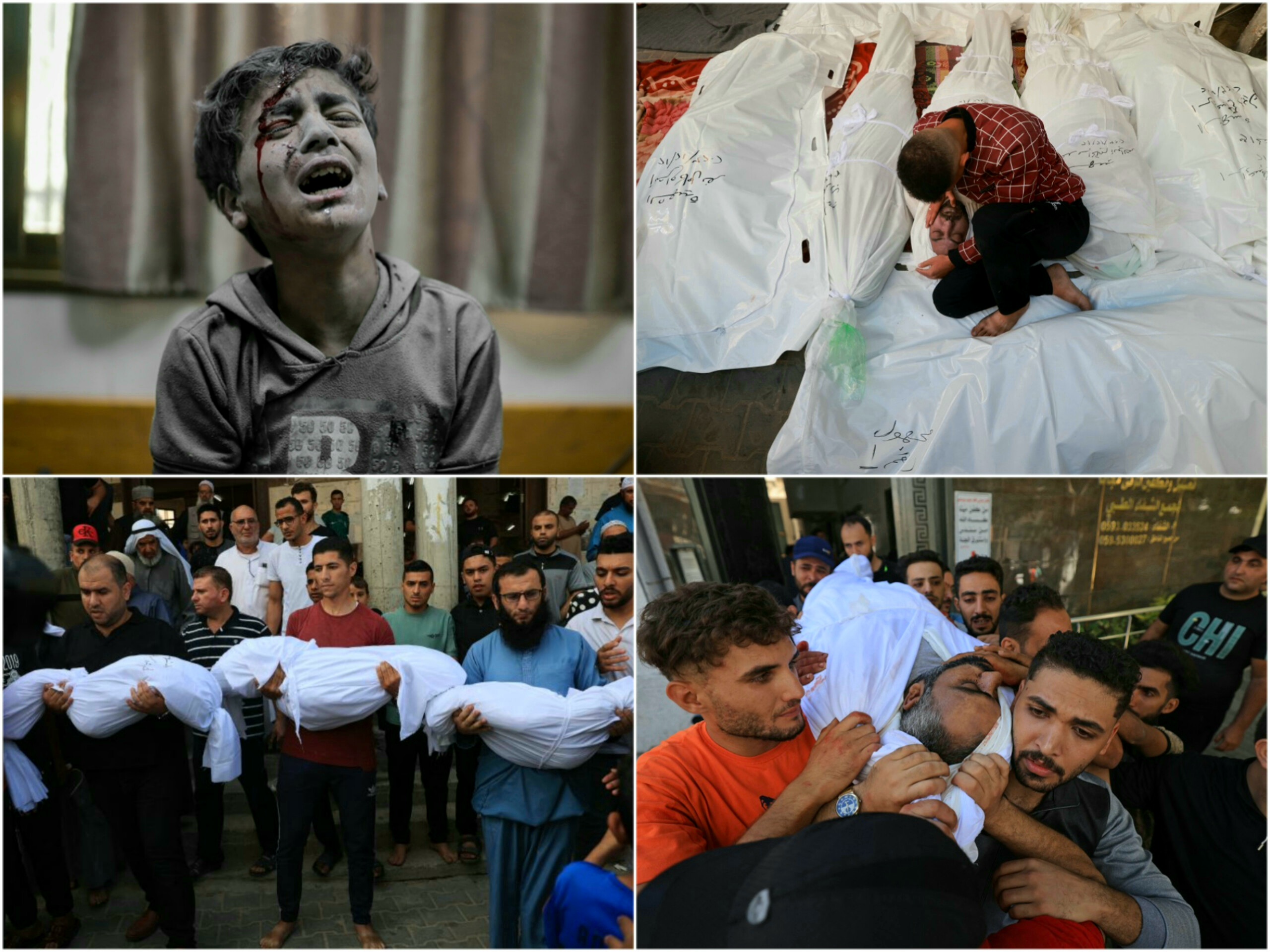 Le bilan des morts en Palestine s'élève à 18 897 et plus de 55 000 blessés