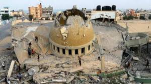 Dotations : L'occupation a complètement détruit 611 mosquées dans la bande de Gaza et a pris d'assaut Al-Aqsa à 262 reprises.