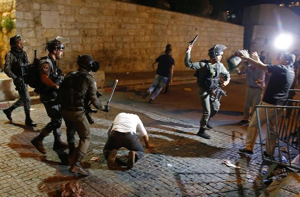 Les forces d’occupation israéliennes blessent plusieurs Palestiniens lors d’affrontements dans plusieurs régions à Jérusalem occupée